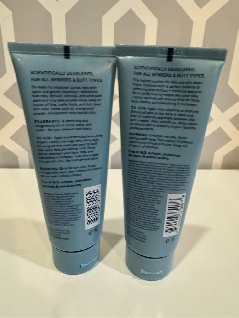 New/ Sealed Future Method Butt & Body Scrub & Soothing Cream Set 3.4 oz each